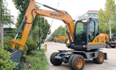 Экскаватор Hengte HT80W