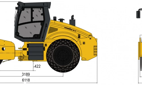 Каток дорожный CDM518D
