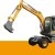 Экскаватор Hengte HT80W
