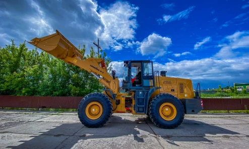 Фронтальный погрузчик Lonking ZL50NC, 2 гидролинии